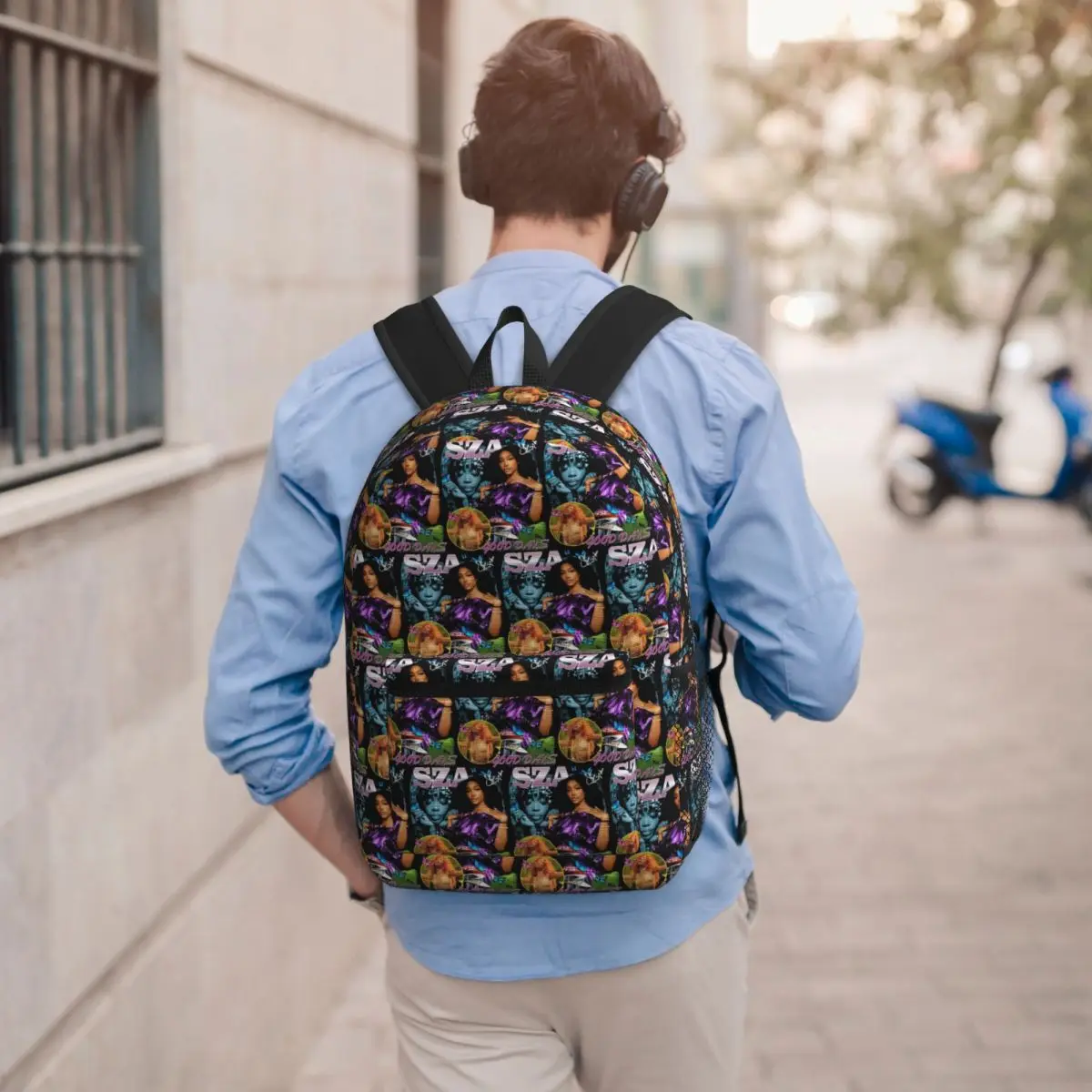 SZA Album Classic Student Backpack School Bag Hiking Travel Daypack for Men Women Bookbag Shoulder Bags
