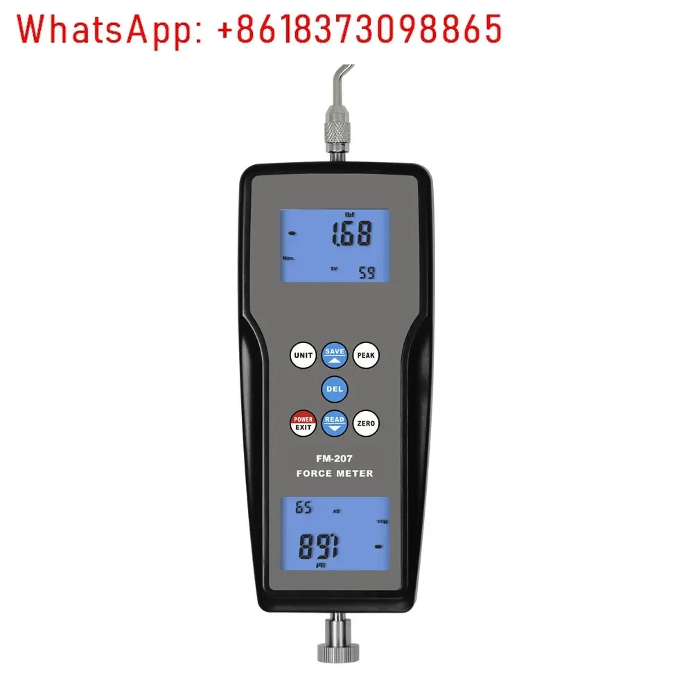 Force Gauge 980N 100kgf 220Lbf Digital Pull and Push Force Tester FM-207-1K,2K,5K,10K,20K,50K,100K dynamometer