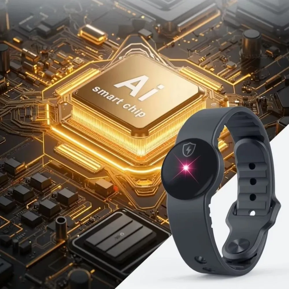 Wireless Anti-static Bracelets Portable Adjustable Silicone Static Eliminator Bracelet Safe Electrostatic Release