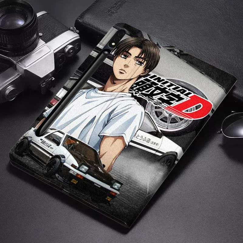 

Initial D Anime Pattern Tablet Case For Samsung Galaxy Tab S7 S8 S9 S10 FE Plus Lite 11 12.4 13.1 Inch