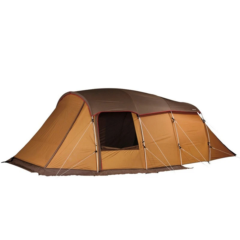 

one room and one living room camping, outdoor thickened sunscreen and rainstorm protection double layer, large family tunnel