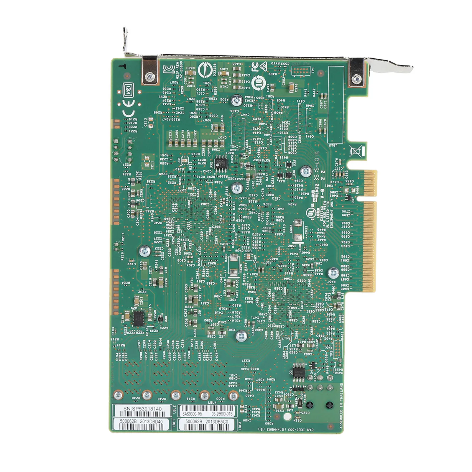 بطاقة LSI SAS 9300 16I HBA PCB متينة 12 جيجابت في الثانية 16 منفذ SATA SAS بطاقة تحكم HBA لنظام التشغيل Windows لـ Linux لـ VMware لـ FreeBSD
