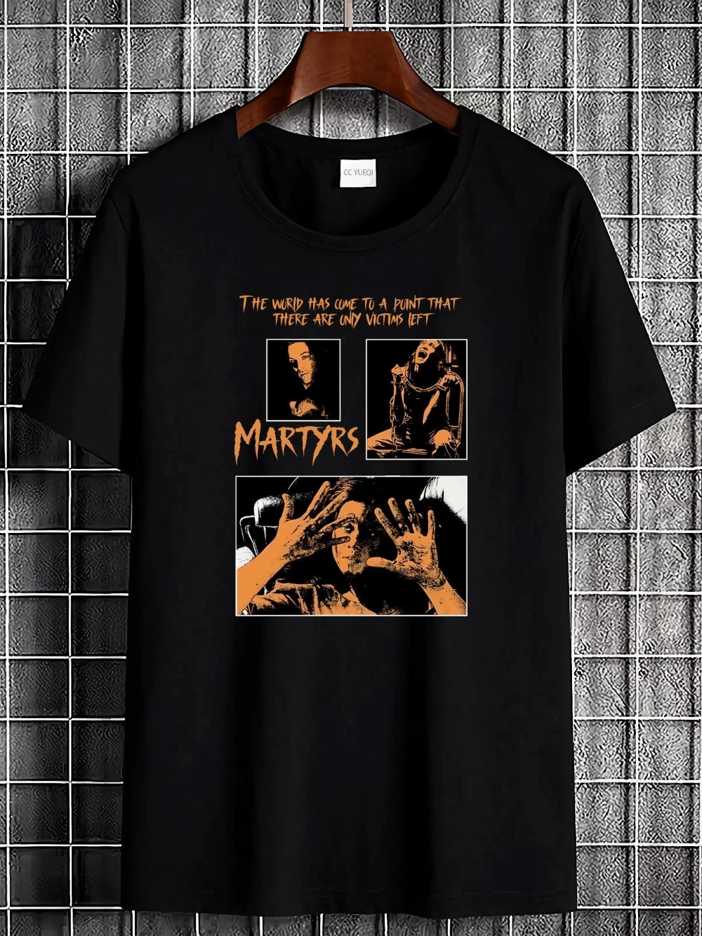 Martyrs Movie T-shirt - Binding and Peeling Retro Nostalgic Movie Suitable for Casual Wear and Fans - Daily Streetwear