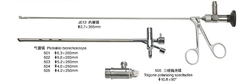 Medical ENT reusable portable bronchoscope with factory price