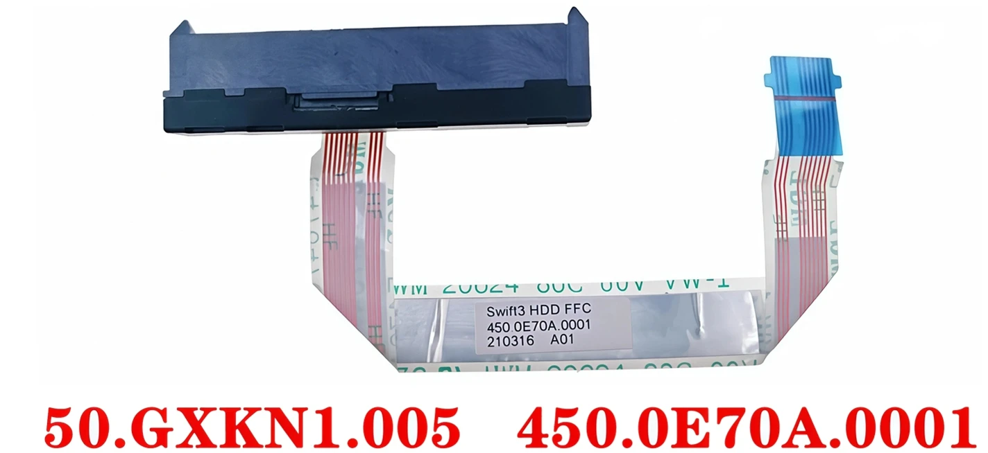 

Hard Drive Cable Flex Cable Connector for Acer Swift 3 SF314-54 54G 56-51D9 8265U N17W7 S40-10 S40-20, Part Number450.0E70A.0001