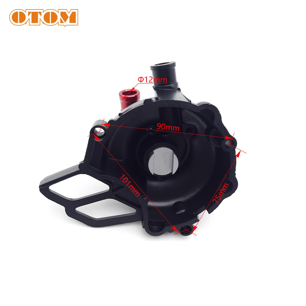 OTOM Motorcycle Left Crankcase Ignition Cover Water Pump Cover CNC Intake For KTM SX50 2002-2008 Water Cooler Engine Dirt Bikes