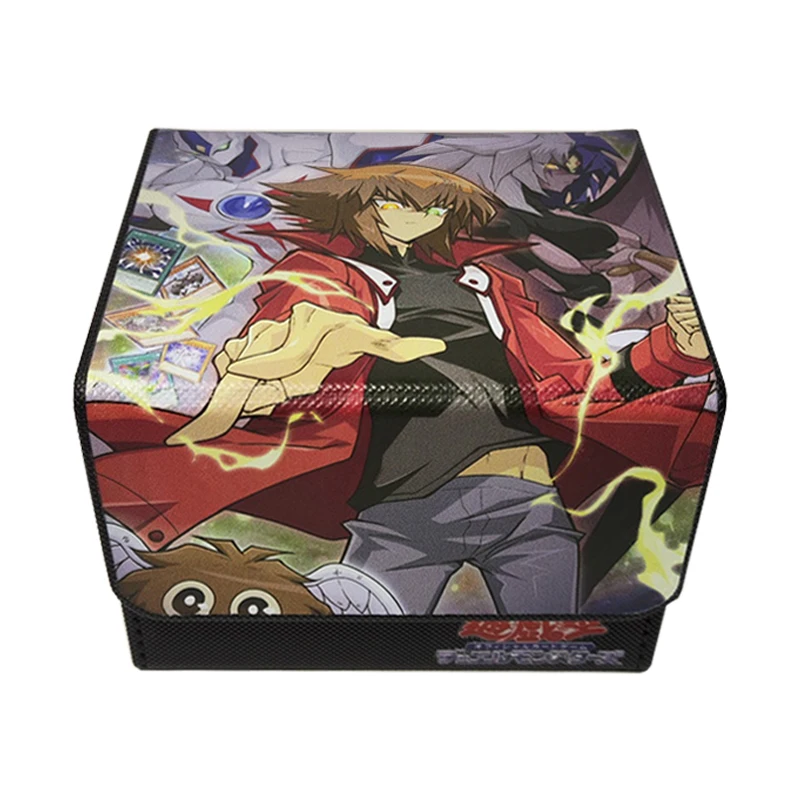 

Diy New Cartoon Yu-Gi-Oh! Joey Wheeler Card Storage Box Ygo Joey Wheeler Leather Collection Card Protection Box Anime Card Gift