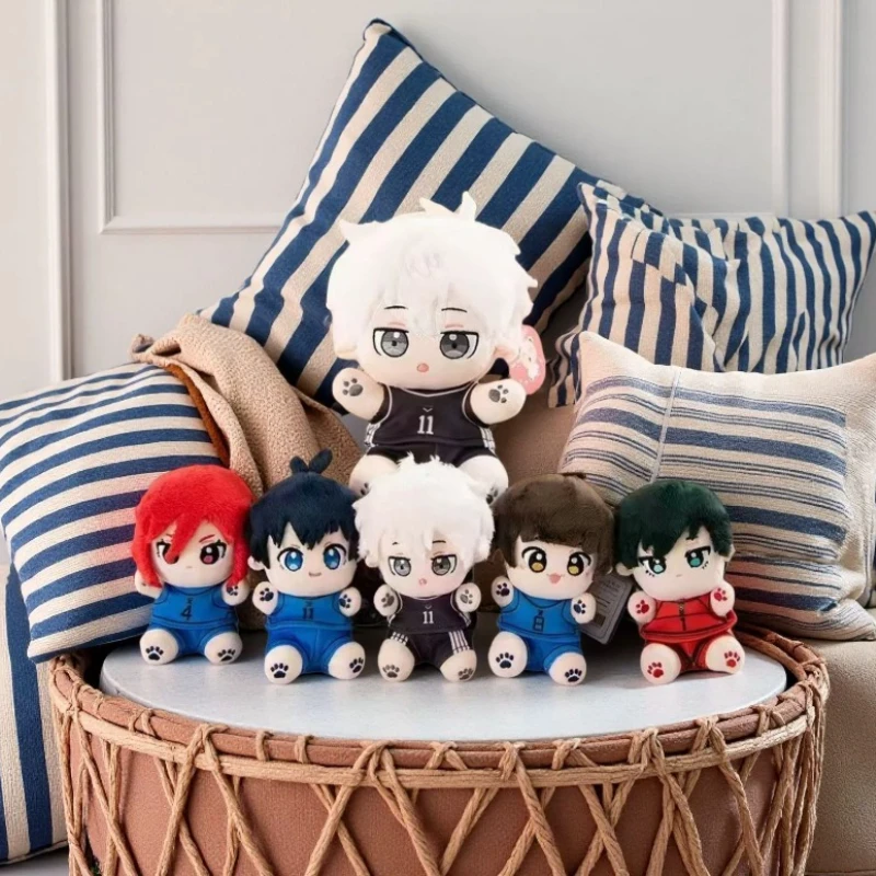 Boneco de Pelúcia de Algodão de 22CM do Anime Blue Lock, Personagem Nagi, Figura Kawaii, Brinquedo de Pelúcia, Enfeite, Presente de Aniversário