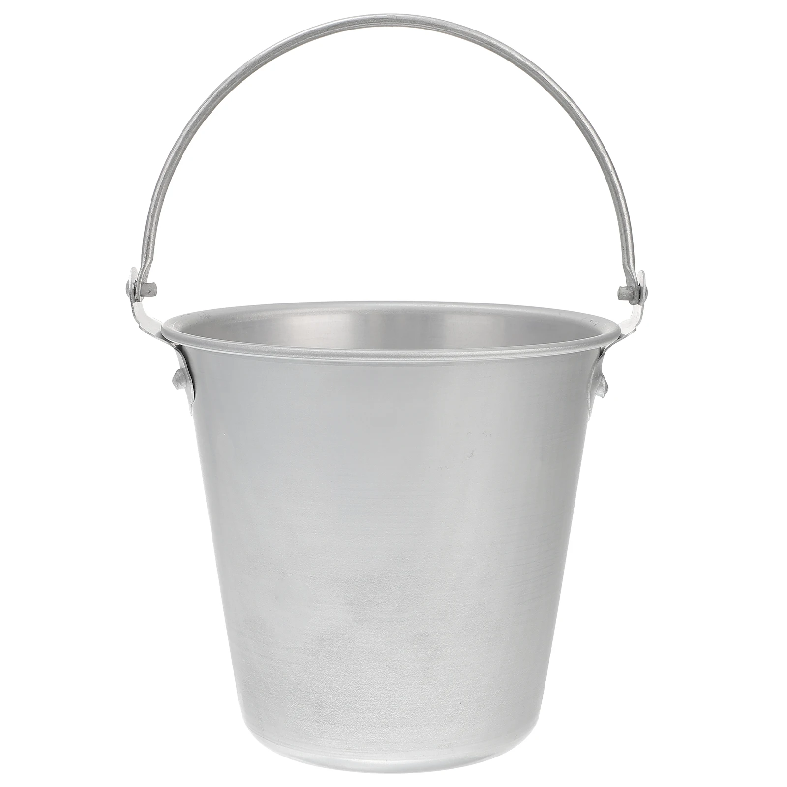 

Mini Stainless Steel Bucket for Snacks Ice Drinks Cooling Beer Cocktails Portable Practical Simple Design Suitable Bars KTV