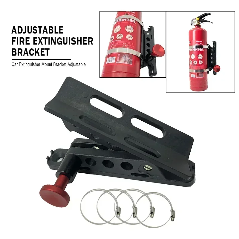 

2023 NEW Car Fire extinguisher holder Fits Fire Extinguisher Mount Bottle Holder For Jk Jku Jl Utv Roll Bar