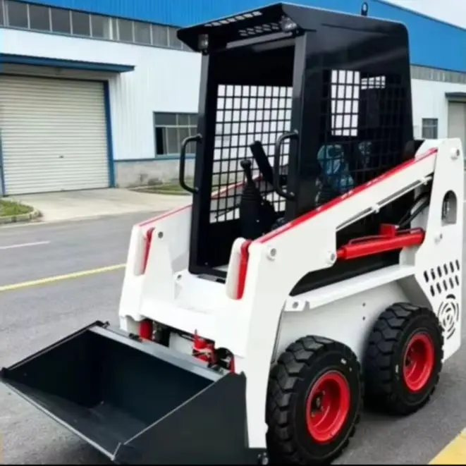 

Customized Reinforced Skid Steer Equipment,Hot-Selling Skid Steer Loader,New Mini Loader, Loading & Unloading Skid Steer Machine