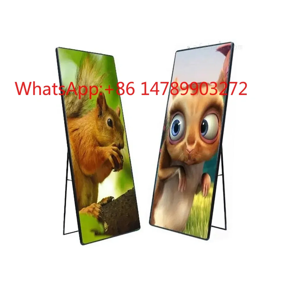 

Custom P2.5 LED Poster Screen Full Color Indoor Commercial Advertising Display Panel