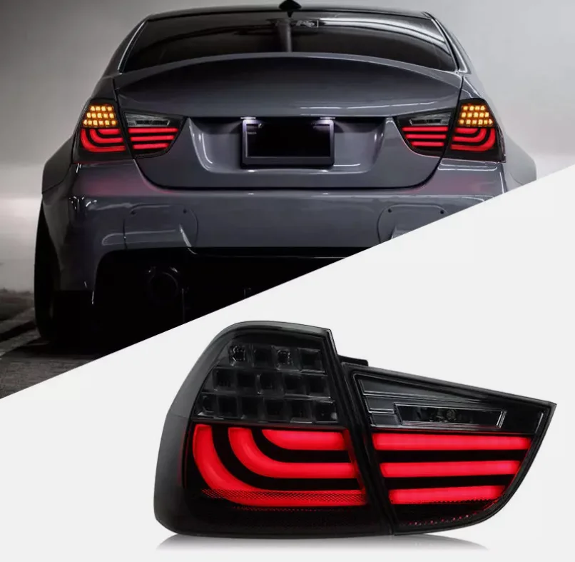 

Светодиодные задние фонари для BMW 3 серии E90 2005-2012 DRL, указатели поворота, стоп-сигналы, автомобильные аксессуары