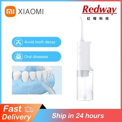 XIAOMI MIJIA Irrigador Oral Portátil, Irrigador Dental, Fio Dentário, Limpador Dente, Waterpulse, 200ml, 1400/min