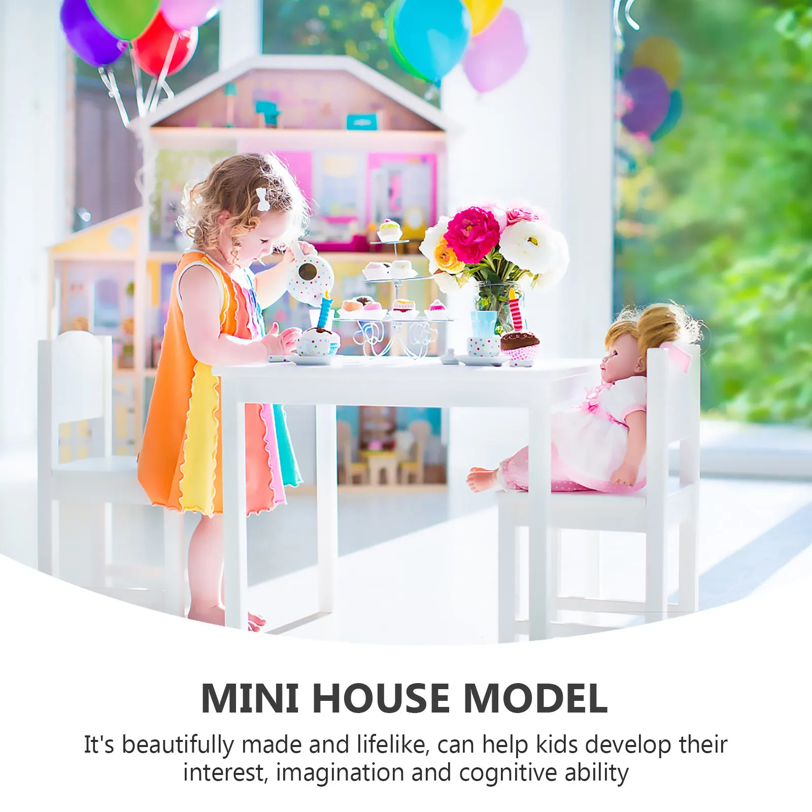 

Набор миниатюрных деревянных дверей цвета хаки для проектов DIY, выпускных работ, фотосессий, декоративных поделок