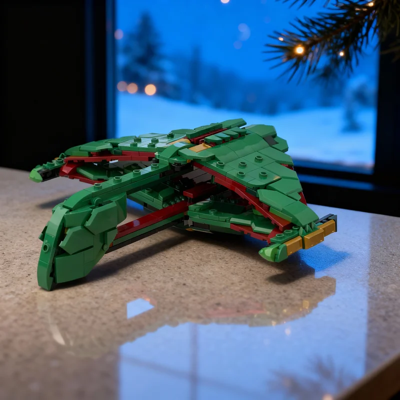 

423pcs MOC Romulan Warbird Creator 3 1 Model Building Blocks Creative DIY Gift Display Decor Assemble Premium Adult Kids Desk