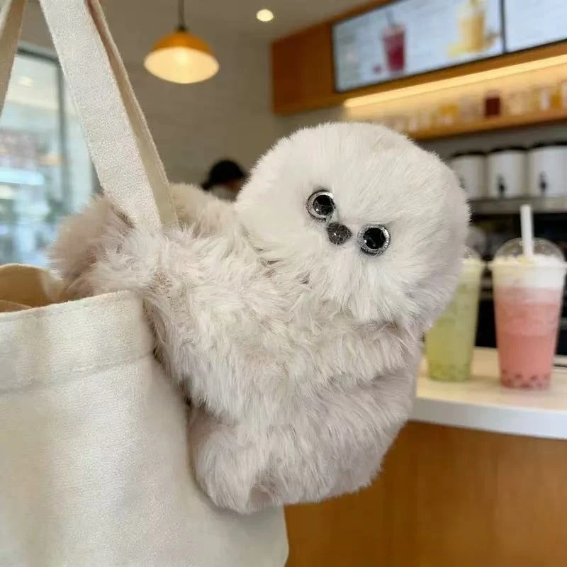 In Stock Mirumi Interactive Robot Bag Charm Plush Toy With Touch Sound Sensors Head Nodding Tilting Rechargeable
