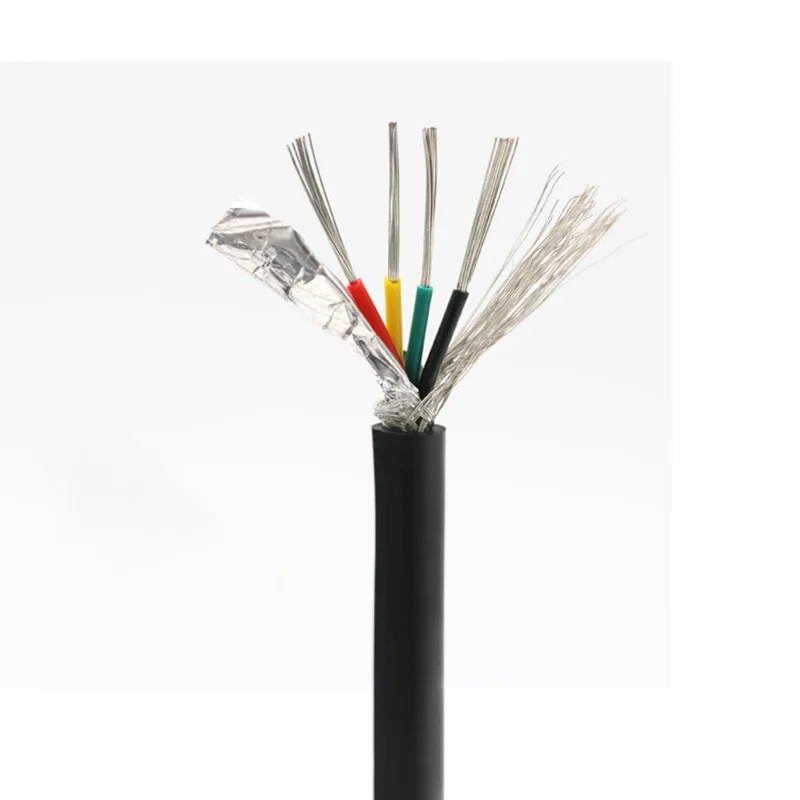 1 м 26 24 22 AWG UL2464 электронный провод кабель 2-25 сердечников двойное экранирование изоляция ПВХ медный Луженый сигнальный кабель
