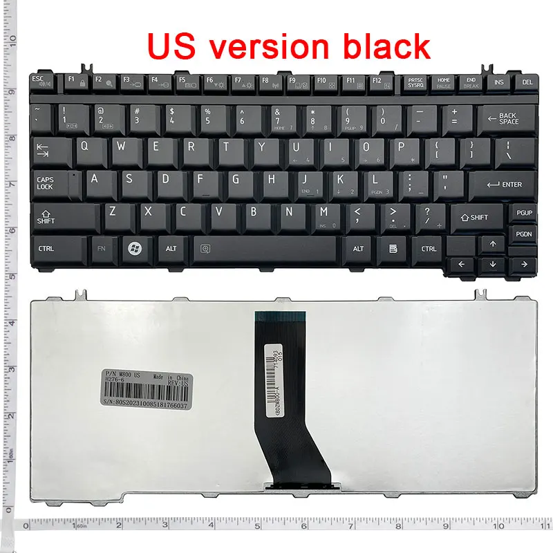 English keyboard for Toshiba Satellite U505 U400 U405 U500 M800 M900 M905 T131 T130 T132 T133 M853 M801 M802 M808 M825 M806 M901