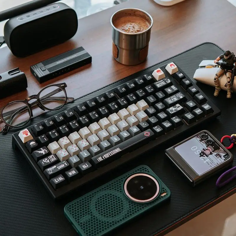 Leon: The Professional Theme keycaps mechanical keyboards PBT plastic PC gaming keyboards collectible gifts custom keycaps