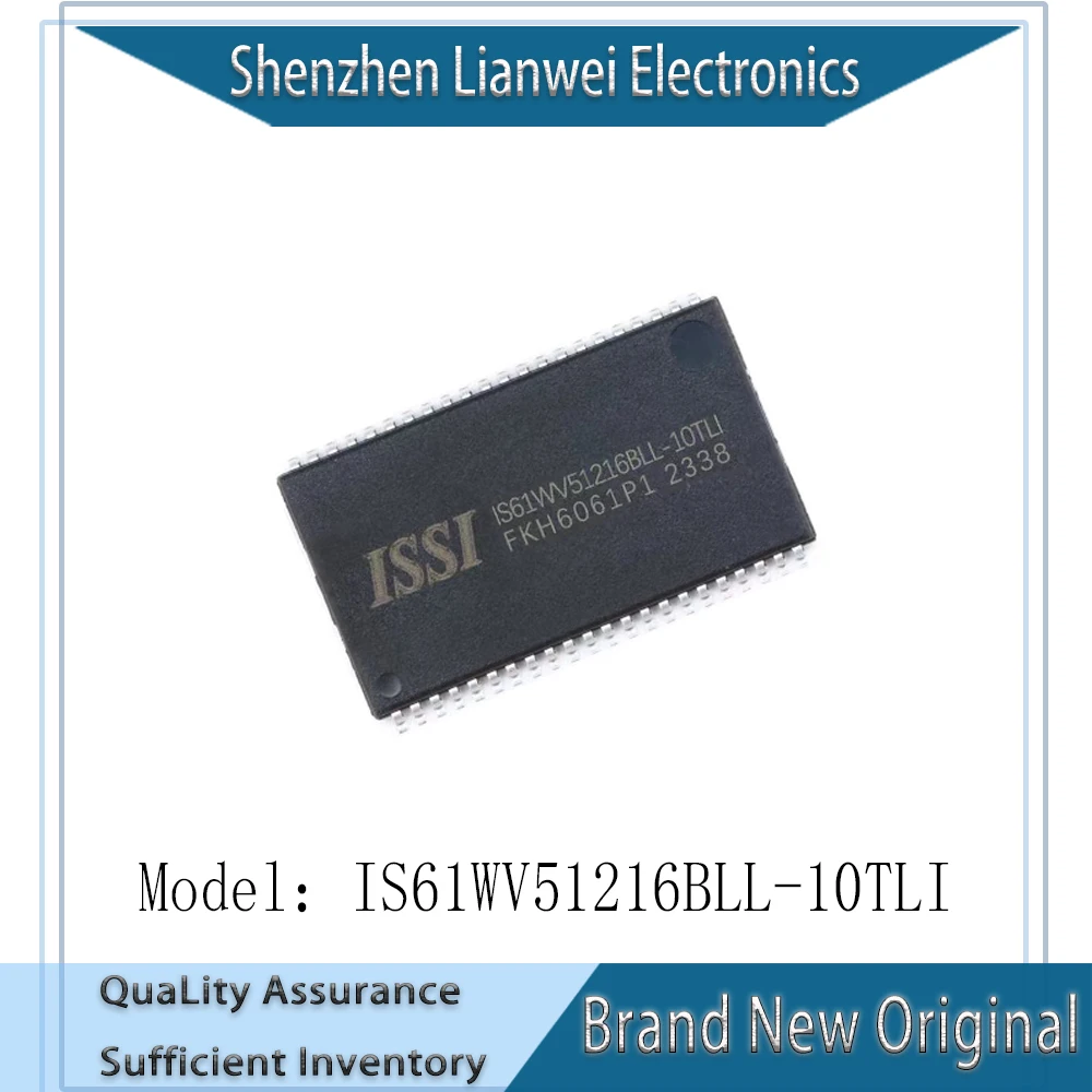 

100% New Original IS61WV51216BLL IS61WV51216BLL-10TLI IC SRAM 8MBIT Chipset TSOP-44