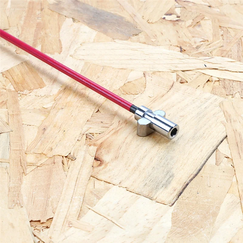 1 PCS Adjustment Two-Course Type Steel Truss Rod Red 460Mm For Electric Guitar Parts