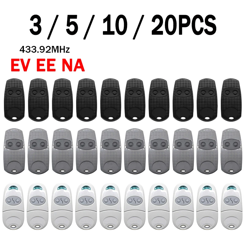 CAME TOP 432EV 432NA 432EE Remote Control Garage Door Opener 433.92MHz Gate Remote Control Clone TOP432EE TOP432NA TOP432EV