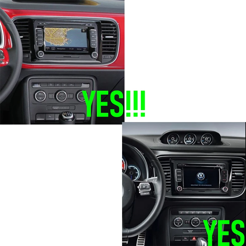 8" For VW Beetle 2011-2015 Car Stereo Radio  Carplay Android Auto Head Unit WIFI BT GPS Navi Reversing Image Multimedia Player