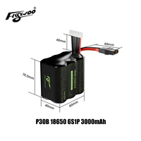 Flywoo Explorer Molicell P30B 18650 6S1P 3000mAh Lionpack Battery for RC High Capacity Discharge Rate