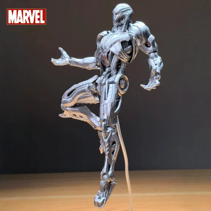 

In Stock Kaiyodo 16cm Marvel Ultron Action Figures Action Figure Amazing Yamaguchi Avengers Anime Collection Desktop ornament