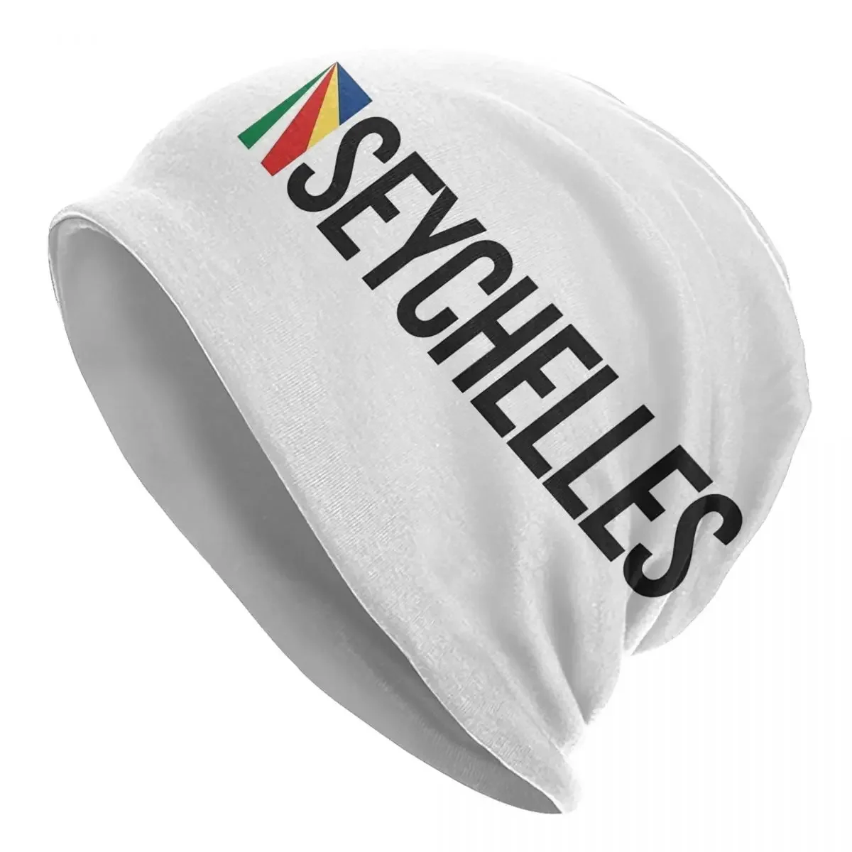 Seychelles Country Flag Bonnet Hat Cool Outdoor Skullies Beanies Hats for Men Women Summer Dual-use Caps