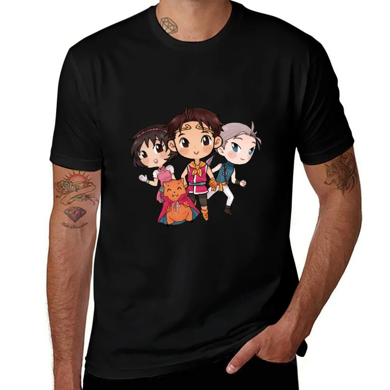 nanami, riou, jowy T-Shirt Outdoor Sports Lightweight Tee T-Shirt