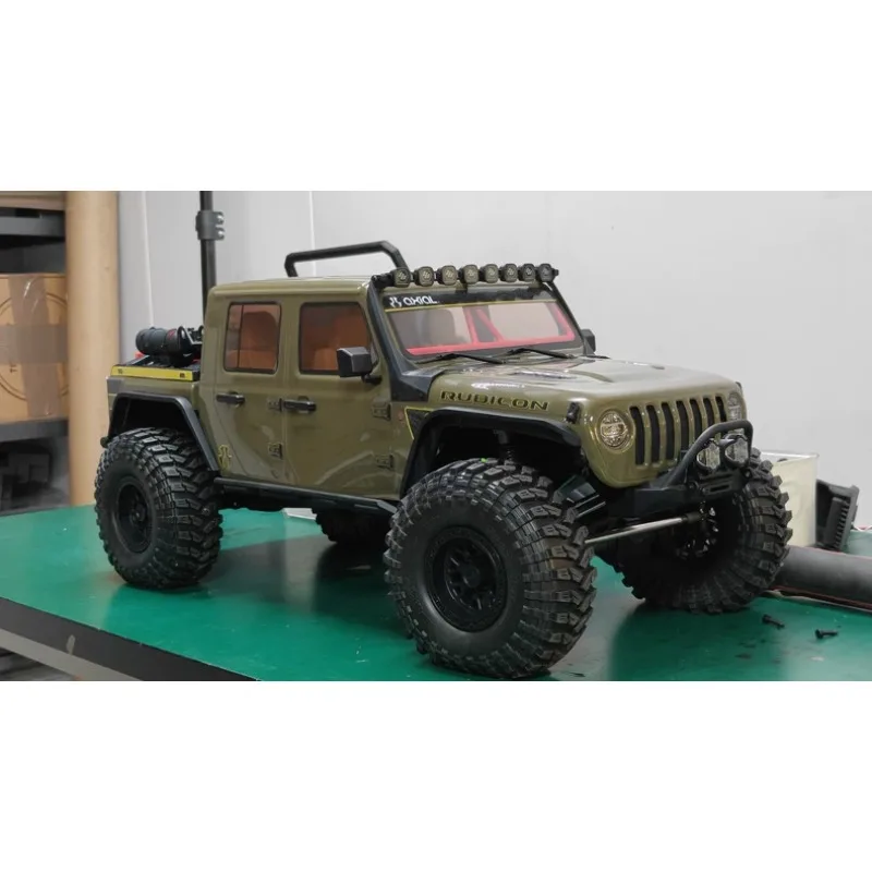 RC Crawler Interior Set Seats Roll Cage Dashboard 3D Printed Parts For Axial SCX10 III Jeep Gladiator 1/10 Scale Upgrade