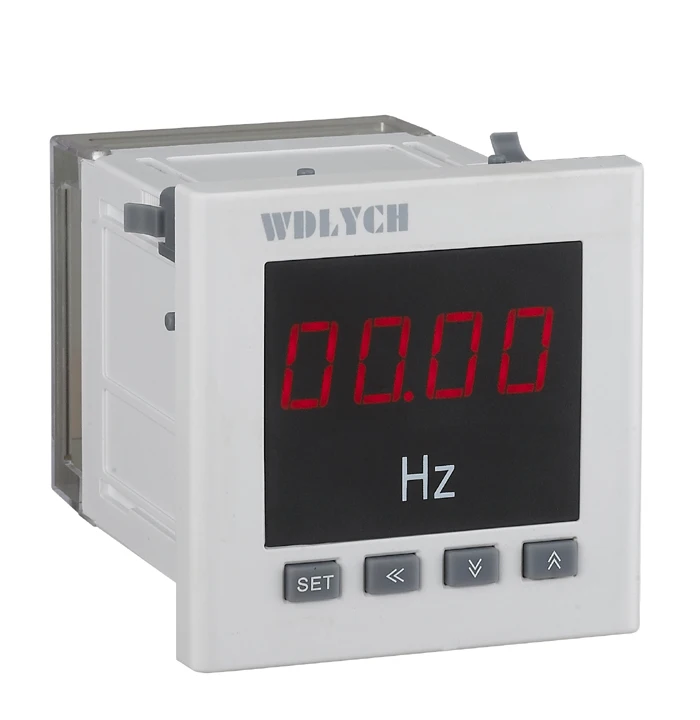

120*120mm Digital AC Frequency Meter with Alarm Output for Measuring and Alerting
