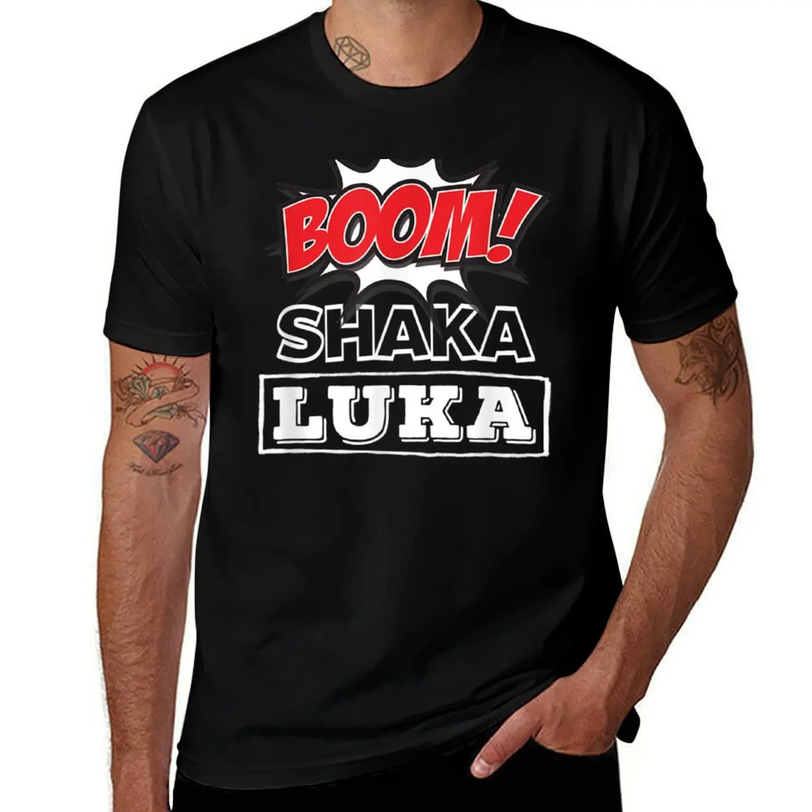 Boom Shaka Luka T-Shirt Holiday Lightweight T-Shirt