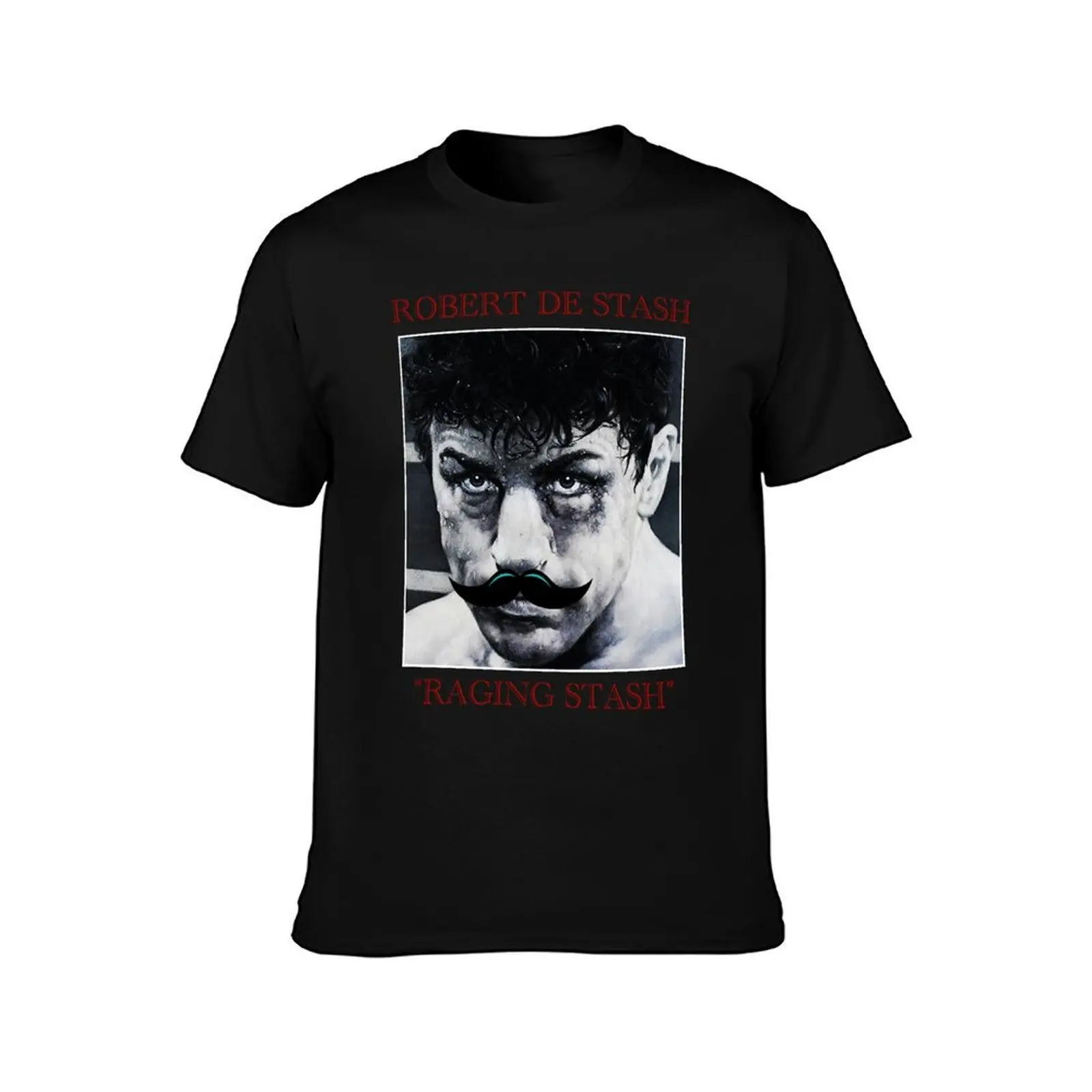 Raging Stash T-Shirt, Summer Casual Cotton Tee, Oversized Streetwear Tops, Vintage Graphic Print, Loose Fit Short Sleeve