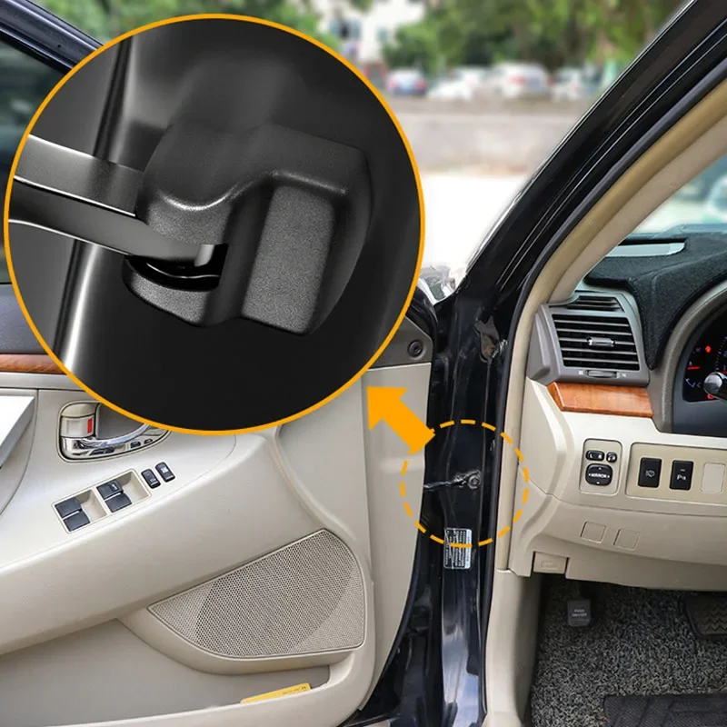 باب السيارة تحقق غطاء حماية الذراع ، ABS قفل الباب حماية ، اكسسوارات السيارات الداخلية ، الحرة ، 2022 ، 2023 ، 2024 ، 4 قطعة #4