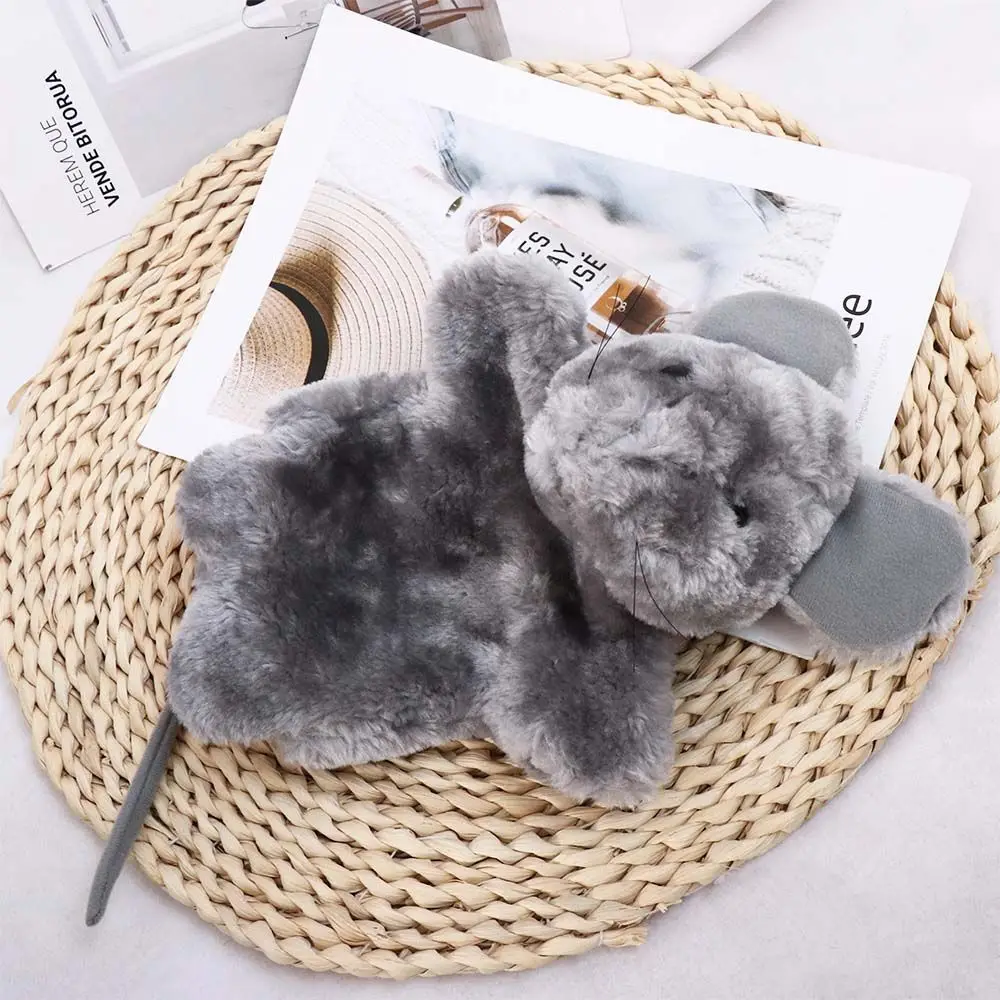 Fantoche luva educacional playhouse brinquedos de pelúcia mouse fantoche de mão brinquedo de pelúcia animal boneca de pelúcia mouse fantoche mão boneca