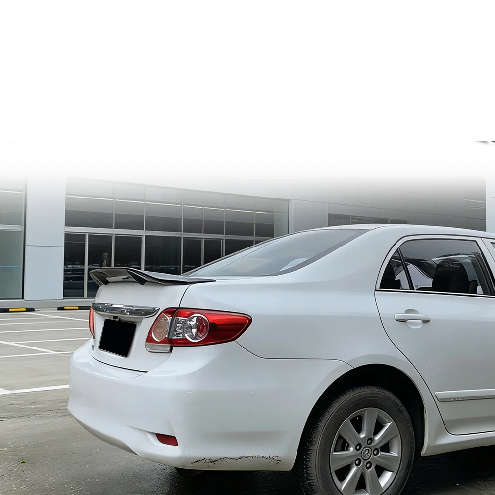 

Suitable for 09-13 Toyota Corolla sedan spoiler, fender, rear tailgate, exterior components, rear spoiler, ABS material R model