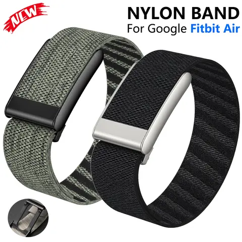Pulseira de Fitness em Nylon Ajustável, Protetora e Respirável para Google Fitbit Air, Compatível com Whoop 5.0