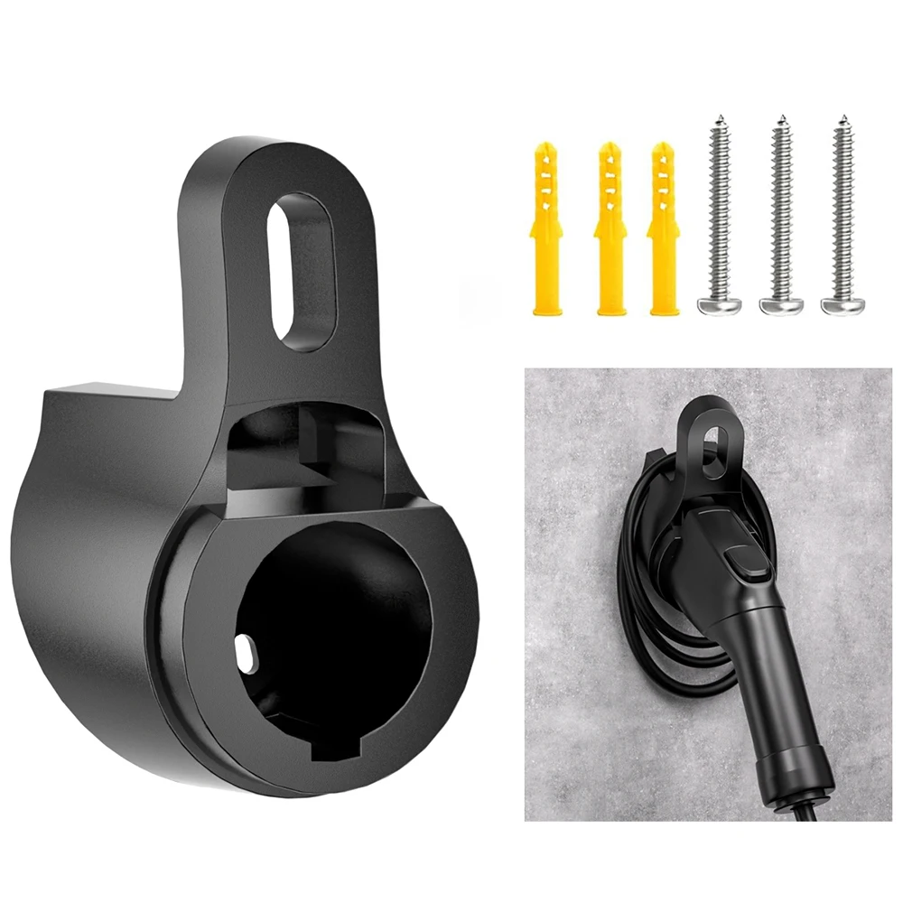 

Type 2 GBT EV Charger Cable Holder Electric Vehicle Wall Mount Charging Cable Organizer Wall Mount Holster Dock For Type2 GBT