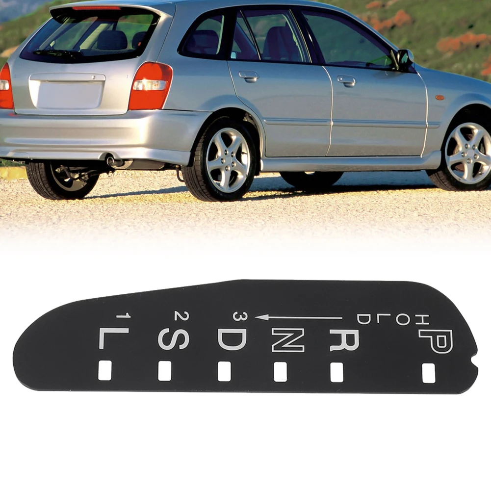 Selection Display Gear Indicator BL8H-64-353 Black Car Accessories Plastic Replacement Shift Panel Prts for durable