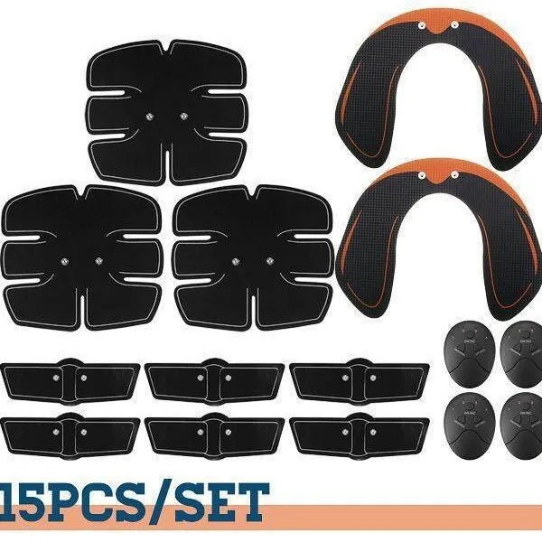EMS smart abdominal sticker, belt device  lazy slimming abdominal device black technology to exe