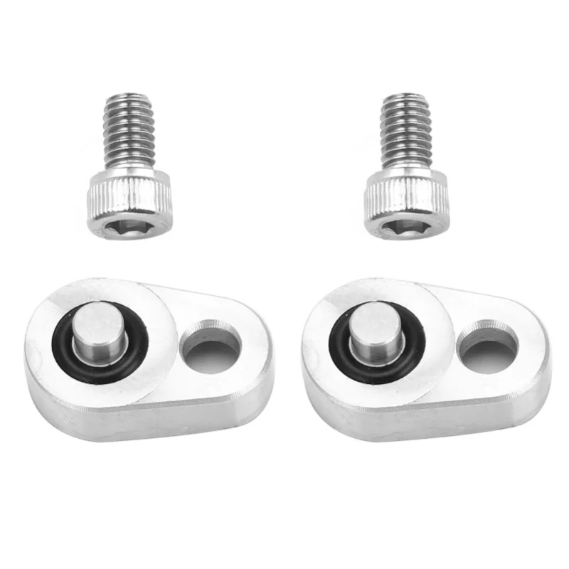 Steam Port Block Off Plate Set Aluminum Alloy Replacement For GM LS LS1 Series Engines