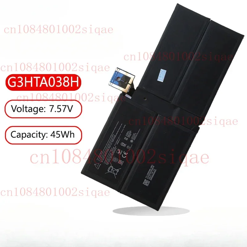 

New DYNM02 G3HTA038H Laptop Battery For Microsoft Surface Pro 5 1796,Pro 6 1807 1809 12.3'' Inch Tablet%100 test