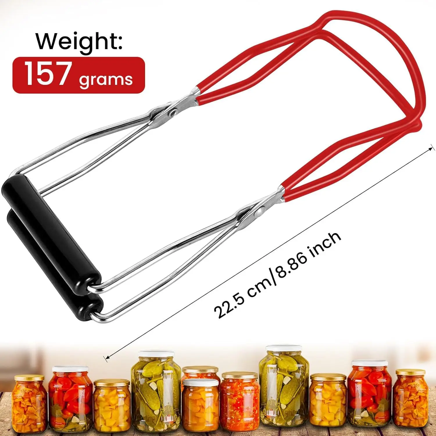 Manufacturer's spot canned pliers, heat-proof and anti-skid canned lift pliers canned lifter Canning Jar Lifter