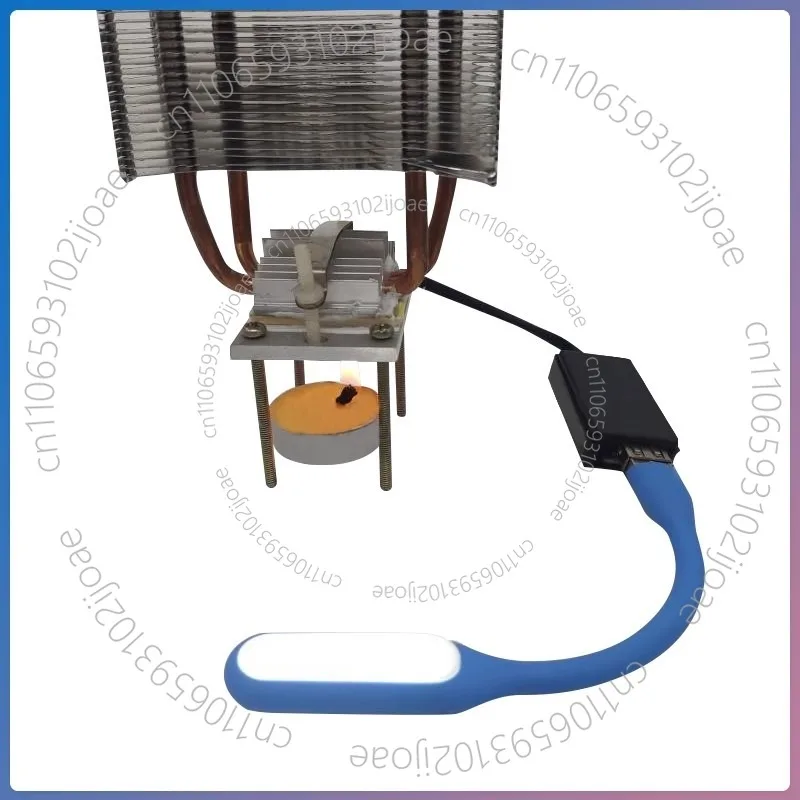 Second-generation Small Thermoelectric Generator Power Generation, Scientific Experiment Kit, Heat Conversion Demonstration DIY