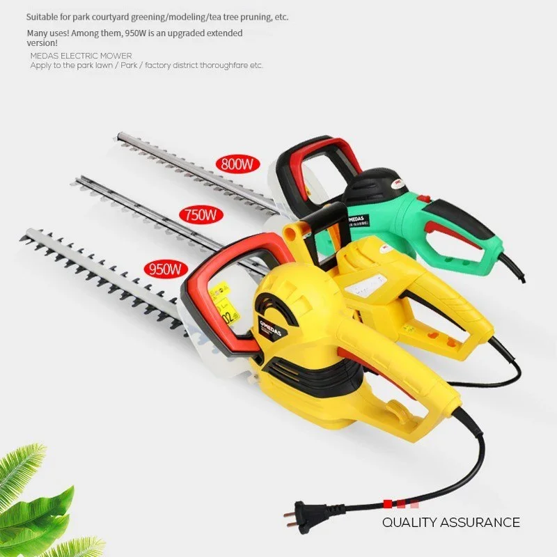 Electric hedge trimmer household portable tea pruning hedge trimmer garden greening