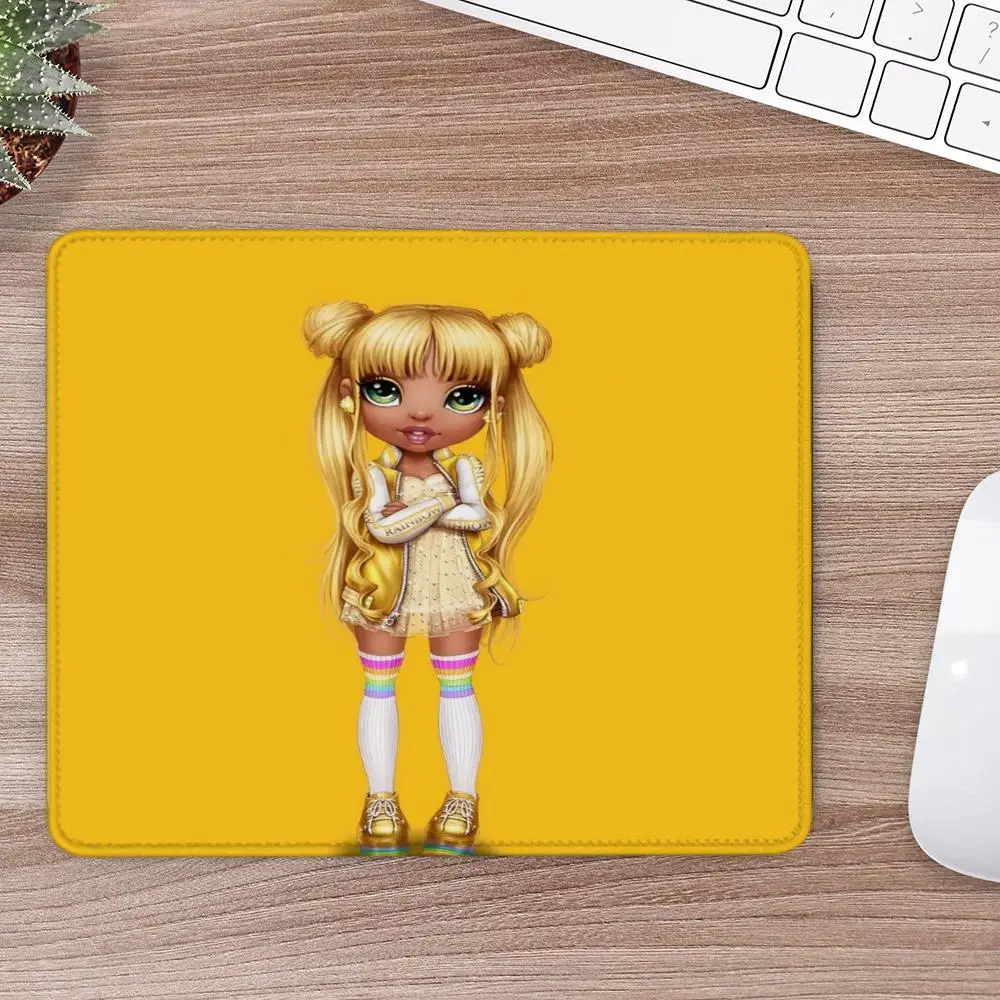 

Rainbow High Mouse Pad Offices Accessories Gaming Small Mousepad Desk Mat Office Rug Gamer Mats Anime Gadgets Computer Mause