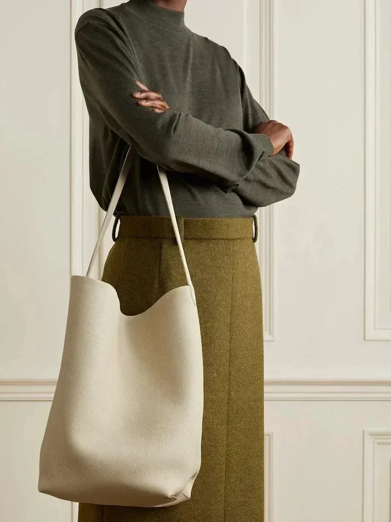 Sac fourre-tout en cuir véritable pour femme, sacs à main de grande capacité, couche de tête, sac en cuir de vachette de luxe, sacs initiés par la